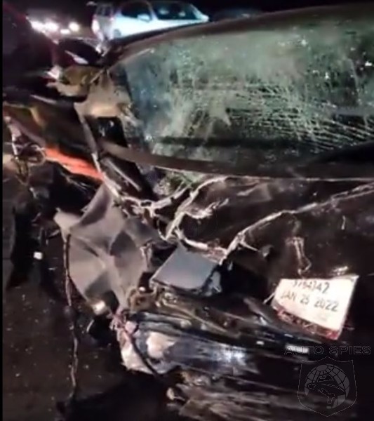 WATCH: Tesla Model 3 Driver WALKS AWAY After 75 MPH Rear End Crash